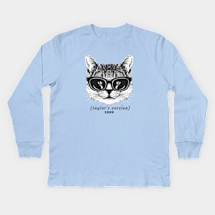 1989 cool cat's version Kids Long Sleeve T-Shirt